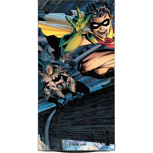 DC Comics Batman All Star Batman & Robin, The Boy Wonder ( Batman & Robin in Action) By Jim Lee XBox Series X Digital Edition Console Skin